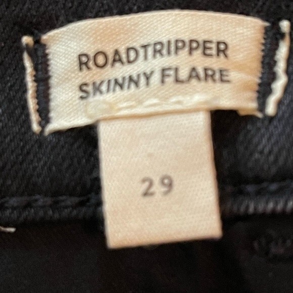Madewell NWT Skinny Roadtripper Flare Jeans Size 29 in Bellhaven Wash: Slit-Hem - Picture 9 of 9